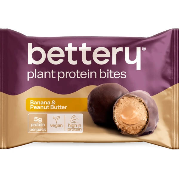 Proteína Bolas de Chocolate, Banana e Amendoim embalagem 30 g