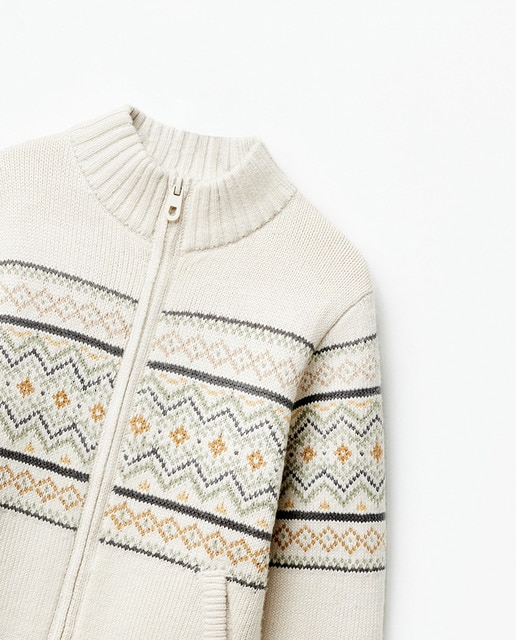Chaqueta jaquard