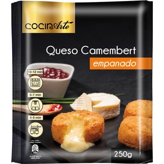 COCINARTE queso camembert empanado bolsa 250 g