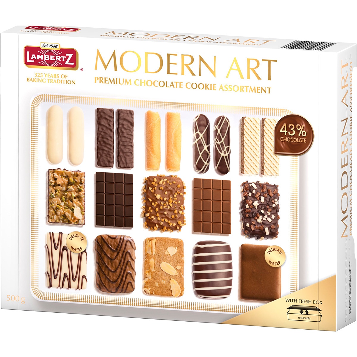 Modern Art galletas surtidas