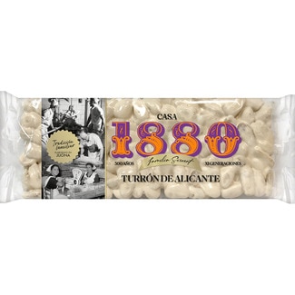 1880 Harter Turrón Glutenfrei g.g.A. Jijona Tafel 300 g