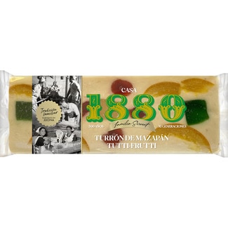 1880 Marzipan-Turrón Tutti-Frutti glutenfrei Spitzenqualität Tafel 300 g