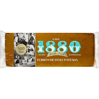 1880 Eigelb-Turrón geröstet Calidad Suprema Tafel 300 g