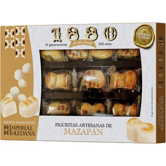 1880 Marzipanfiguren nach Hausmacherart Rezept Imperial Toledana Karton 205 g