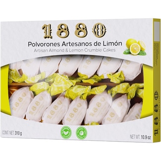 1880 polvorones artesanos de limón Calidad Suprema estuche 310 g