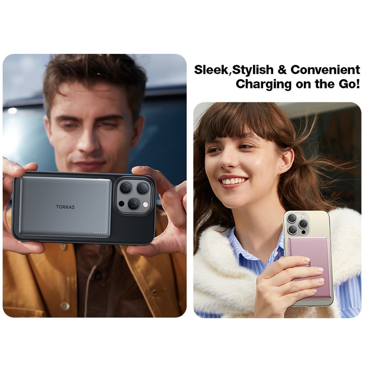 Powerbank MiniMag Ultimate Slim Wireless 5000MAH - Dark Grey 7
