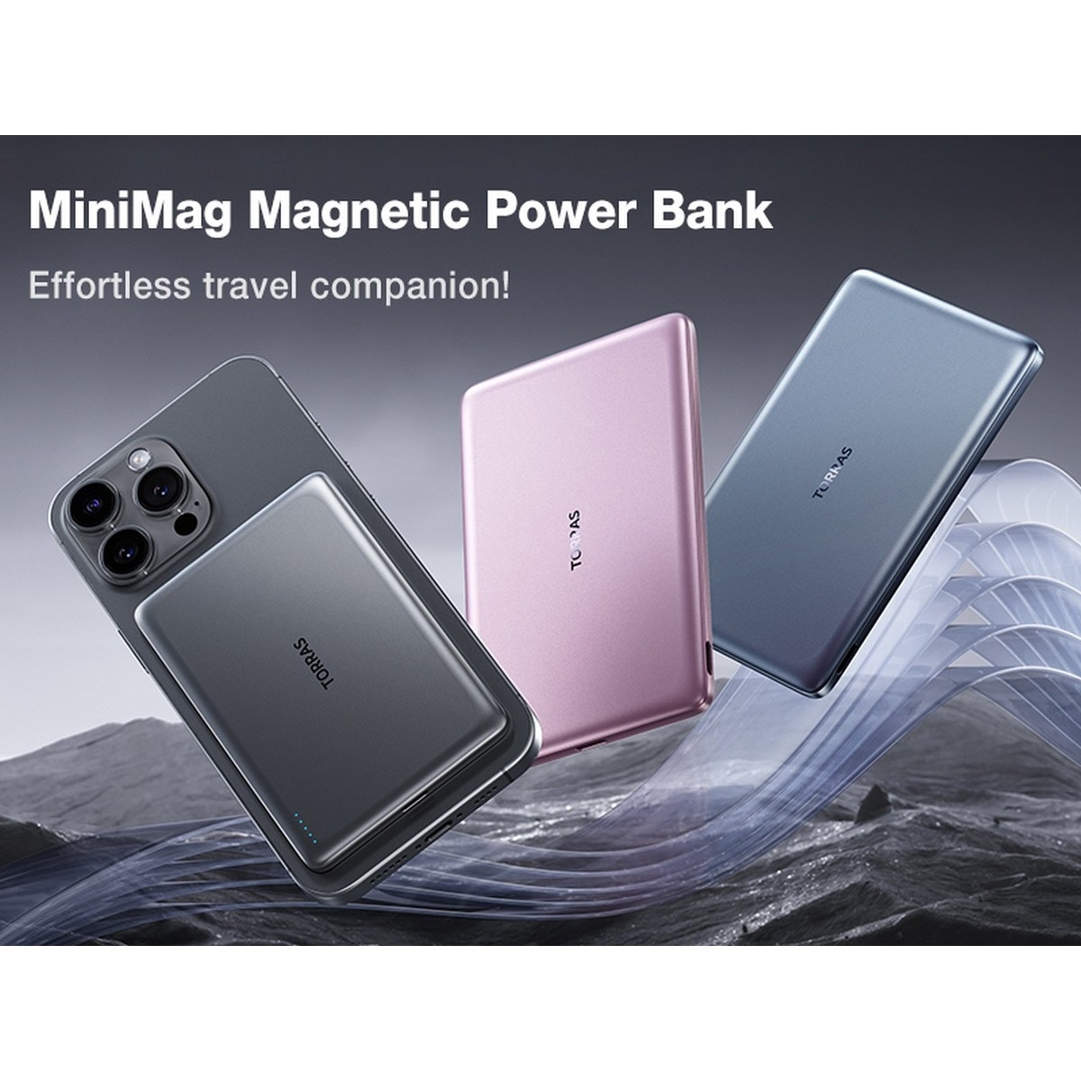 Imagem 0 de Powerbank MiniMag Ultimate Slim Wireless 5000MAH - Dark Grey