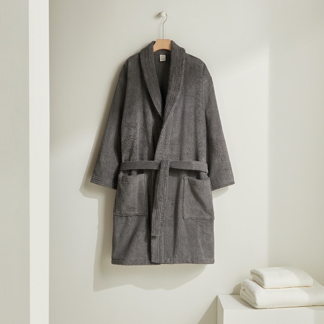 Albornoz con solapa algodón 450 gr/m2 Kashmir El Corte Inglés
