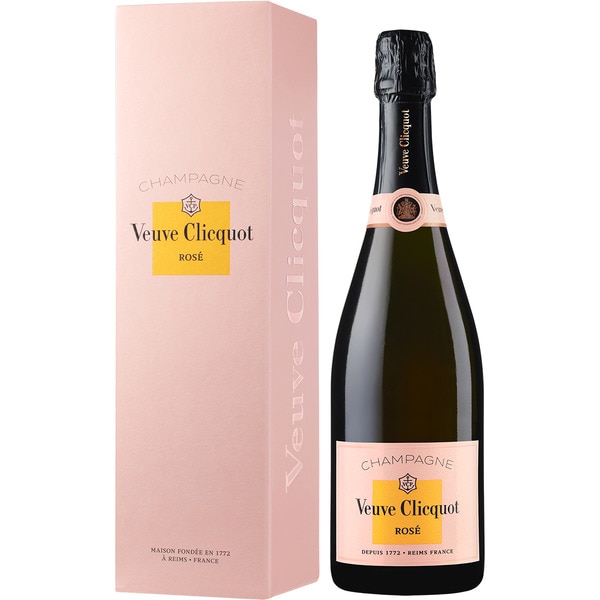rosé champagne with presentation box bottle 75 cl