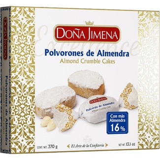 DOÑA JIMENA Polvorón Gebäck Mandel Karton 370 g