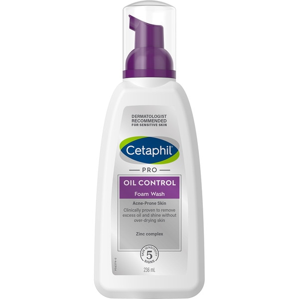 Gesichtsreiniger-Schaum für empfindliche, fettige oder zu Akne neigende Haut Dosierspender 235 ml