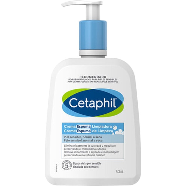 Reinigungscremeschaum für empfindliche, trockene und normale Haut Dosierspender 473 ml