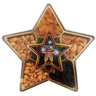Frutop Estrela Fim de Ano com Frutos Secos embalagem 300 g