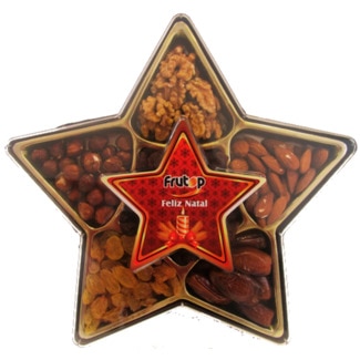 Frutop Estrela de Natal com Frutos Secos embalagem 300 g