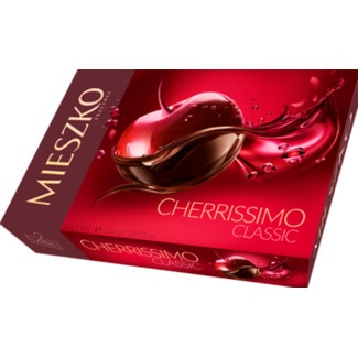 Miesko Bombons Cherrisimo de Cereja embalagem 142 g
