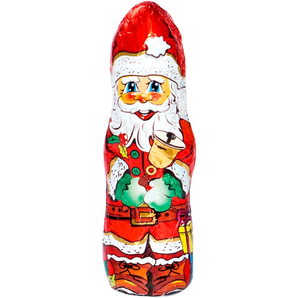 Pai Natal de Chocolate embalagem 60 g