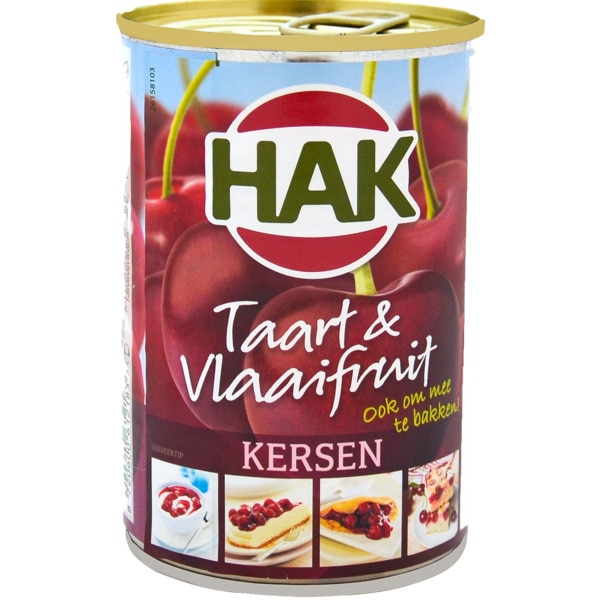 Recheio de Cereja para Bolos lata 430 g