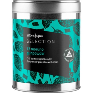 El Corte Inglés Selection Chá de Menta Gunpowder 20 unidades lata 40 g