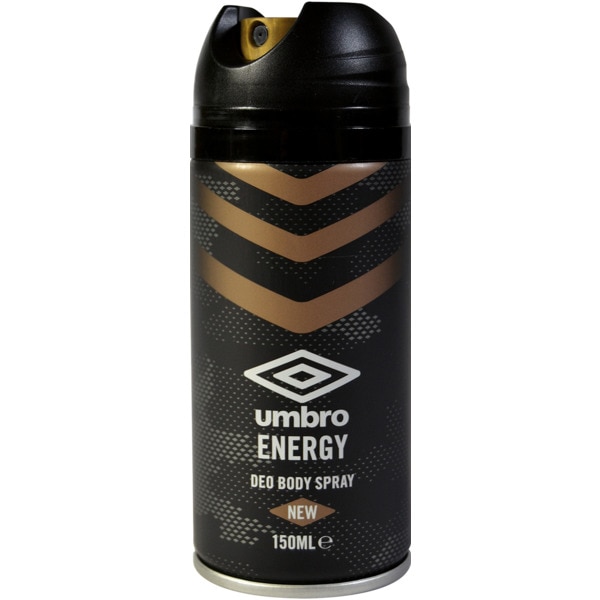 Deo Spray Energy embalagem 150 ml