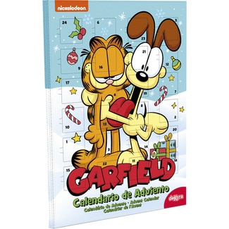 DEKORA Adventskalender mit Schokolade Garfield Box 50 g