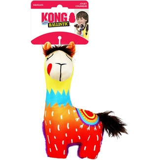 KONG Ballistic Vibez llama soft dog toy 1 each