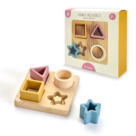 Set de formas de silicona y bambú encajables