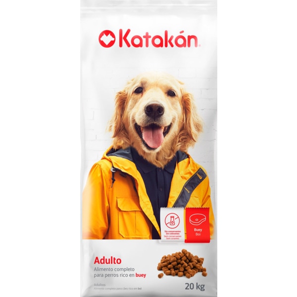 Alimento para Cão Adulto Buey embalagem 20 kg