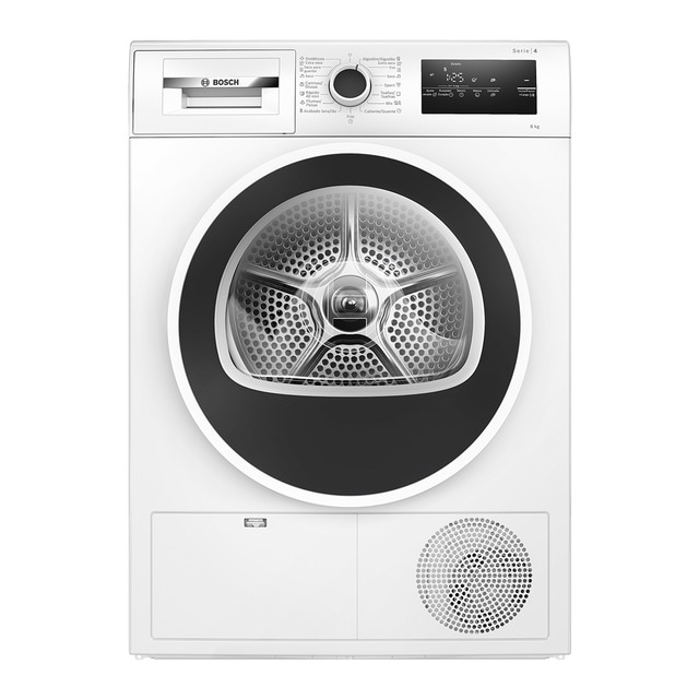 Secadora Bosch 8 Kg Condensación, Bomba de calor, Serie 4 - WTR83200ES