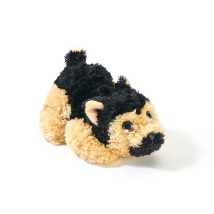 Peluche Perro Pastor marron y negro 25 cm 