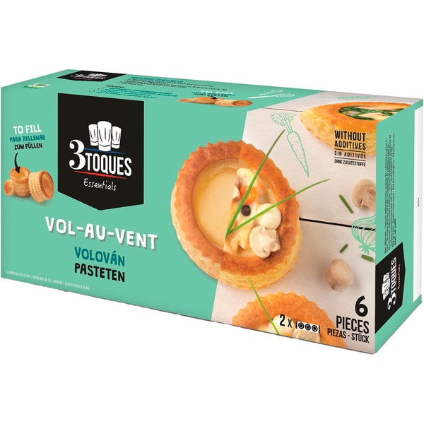 Vol-au-Vent 6 Stück Karton 150 g