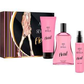 AIRE DE SEVILLA Flow estuche con eau de toilette femenina + gel de ducha + body mist