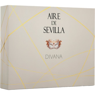 AIRE DE SEVILLA Divana estuche con eau de toilette femenina 100 ml + gel ducha 100 ml + body mit 50 ml