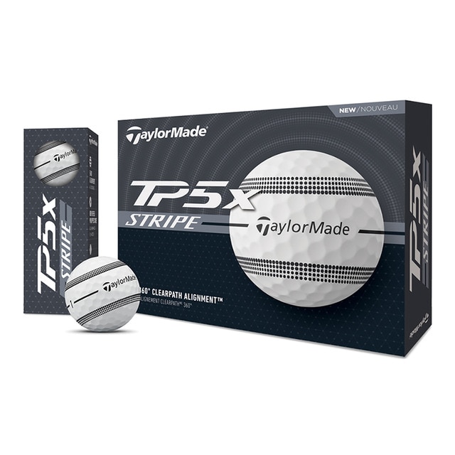 Docena de bolas de golf TP5X STRIPE 2025 Taylormade