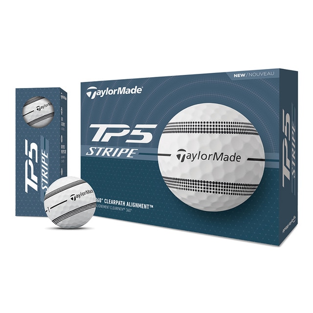 Docena de bolas de golf TP5 STRIPE 2025 Taylormade