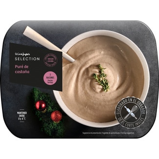 EL CORTE INGLES SELECTION puré de castañas envase 300 g