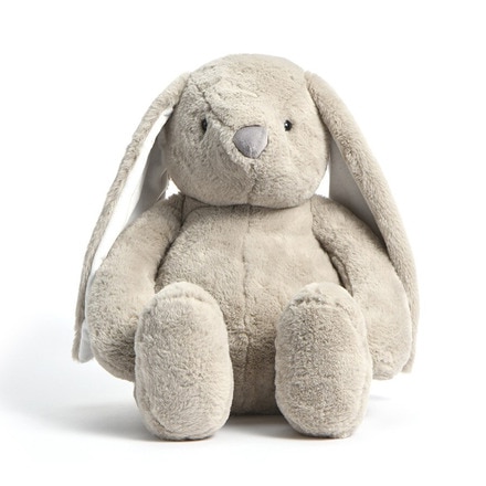 Conejo gris de peluche sostenible 50 cm 