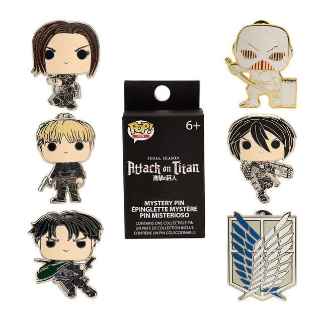 Enamel Pins Aot S4 Ataque a los Titanes Temporada 4.