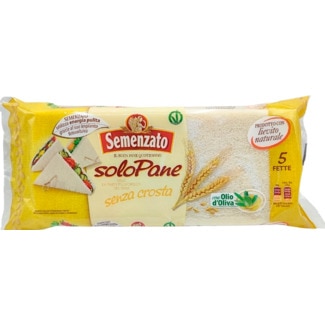 Semenzato Pão de Forma sem Côdea embalagem 250 g