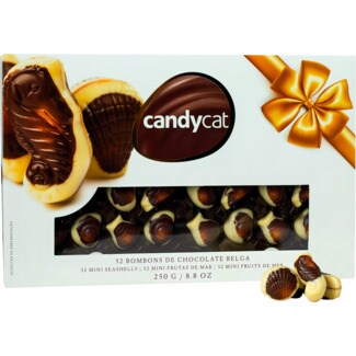 Candycat Mini Frutos do Mar de Praliné caixa 250 g