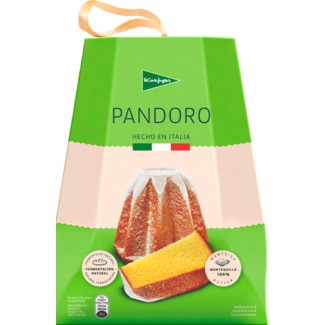 El Corte Inglés Pandoro embalagem 750 g