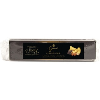 VICENS Pralinen-Turrón mit Macadamianuss, Schokolade, Karamell, Salz und Chips Lay's Gourmet Tafel 300 g