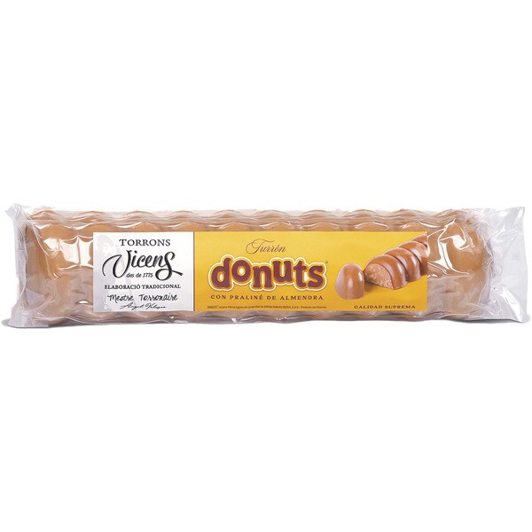 Donuts nougat with almond praline tablet 300 g