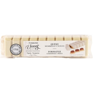 VICENS Supreme Quality cheese, quince and walnut nougat case 300 g