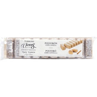 VICENS Praliné-Turrón mit Polvorón Gebäck mit Zimt Karton 300 g