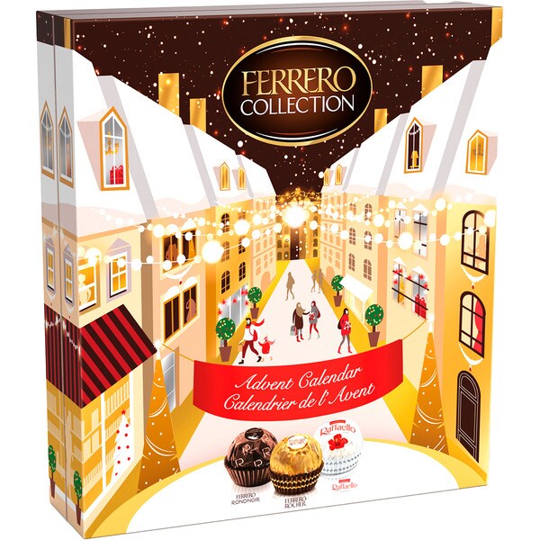 Advent calendar with chocolates case 669 g