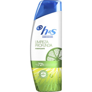 H&S champú anticaspa Limpieza Profunda purificante frasco 300 ml