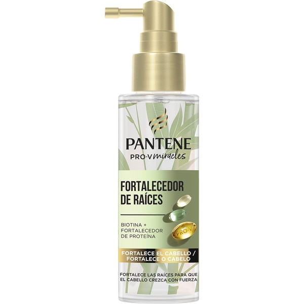 Miracles fortalecedor de raíces con biotina + bambú + cafeína fortalece el pelo dosificador 100 ml