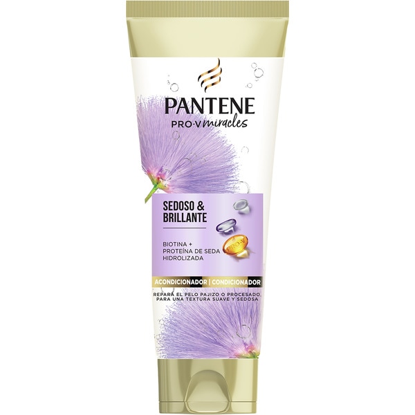 Miracles acondicionador Sedoso & Brillante con biotina + reconstuctor de keratina tubo 160 ml