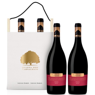 Quinta dos Carvalhais Vinho Tinto do Dão Pack 2 unidades garrafa 75 cl