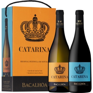 Catarina Vinho Branco + Tinto Regional da Península de Setúbal Pack 2 unidades garrafa 75 cl
